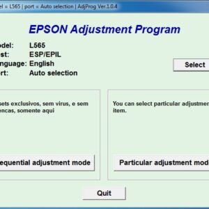 Epson l455 Adjustment Program Download