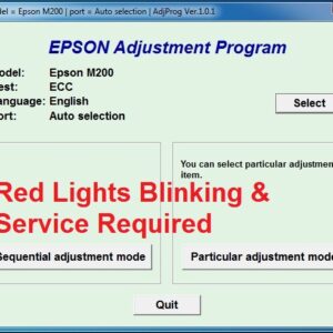 Epson M200 Adjustment Program Download