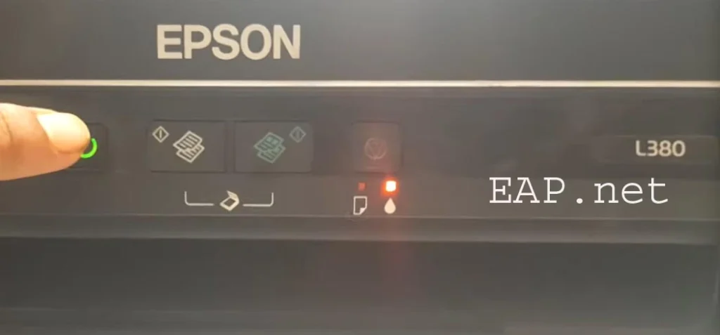 Epson L380 Red Light Blinking